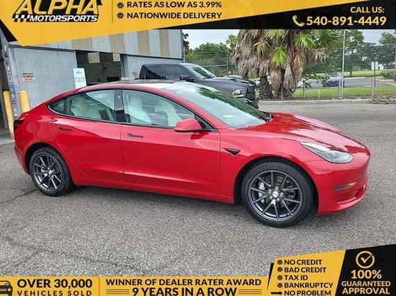 TESLA MODEL 3 2021 5YJ3E1EA2MF082858 image